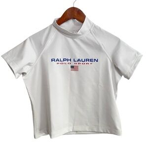 Ralph Lauren Polo Performance Crop Tee - Medium